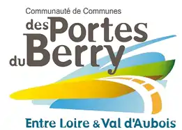 Blason de Communauté de communes des Portes du Berry, entre Loire et Val d'Aubois