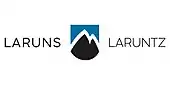 Logo en couleurs avec l'inscription « LARUNS LARUNTZ ».