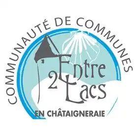 Blason de Communauté de communesentre deux lacs