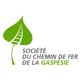Logo de Société du chemin de fer de la Gaspésie