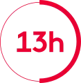 Logo actuel du 13 heures depuis le 26 août 2019.