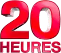 Ancien logo du 20 heures du 1er septembre 2014 au 26 août 2019.