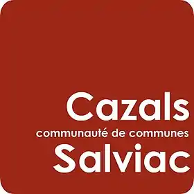 Blason de Communauté de communes Cazals-Salviac