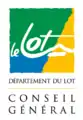 Logo du conseil général du Lot jusqu'en 2009.