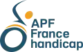 Logo de l'APF France Handicap depuis avril 2018.