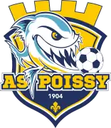 Logo de l'AS Poissy, club de la banlieue ouest de Paris, en National 2