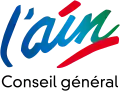 Logo de l'Ain (conseil général) jusqu'à avril 2015.