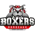 Logo des Boxers de Bordeaux, une image de chien menaçant.