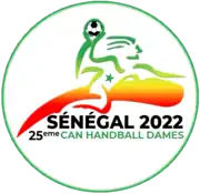 Description de l'image Logo CAN Handball Seniors Dames 2022.png.