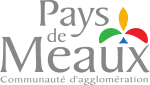 Logo de l'agglomération Pays de Meaux utilisé pour désigner l'ancien réseau de bus, mais toujours inscrit sur les véhicules de nos jours.