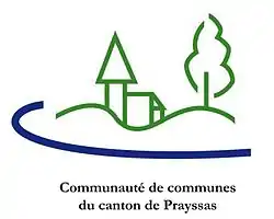 Blason de Communauté de communes du canton de Prayssas