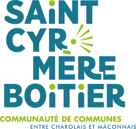 Blason de Communauté de communes Saint-Cyr Mère Boitier entre Charolais et Mâconnais