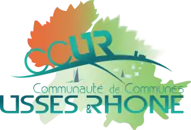 Blason de Communauté de communes Usses et Rhône