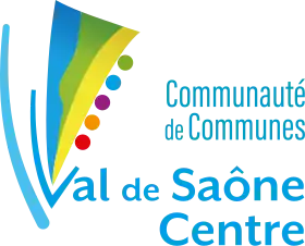 Blason de Communauté de communes Val de Saône Centre