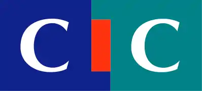 Logo du CIC depuis le 2 février 2005 (légèrement retouché en 2017).