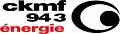 Logo de CKMF 94,3 avant 2002.