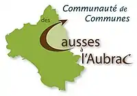 Blason de Communauté de communes Des Causses à l'Aubrac