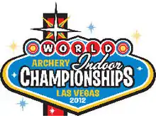 Logo du championnat du monde de tir à l'arc en salle de 2012
