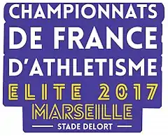 Description de l'image Logo Championnats de France d'athlétisme 2017.jpg.