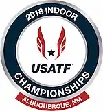 Description de l'image Logo Championnats des États-Unis d'athlétisme en salle 2018.jpg.