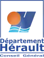Logo du conseil général de l'Hérault de septembre 1998 au 1er avril 2015.