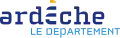 Logo du conseil départemental de l'Ardèche de 2015 à 2022