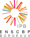 Logo de l'ENSCBP en 2009.