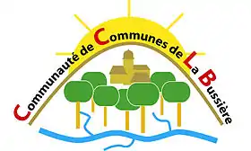 Blason de Communauté de communes de la Bussière