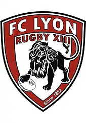 Logo du club de rugby à XIII du FC Lyon.