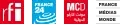 Logo de France Médias Monde de avril 2016 à octobre 2021.