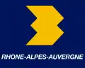 Ancien logo de FR3 Rhône-Alpes Auvergne du 6 mai 1986 au 22 novembre 1987.