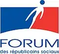 Logo du Forum des républicains sociaux de 2001 à 2009.