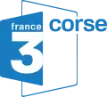 Ancien logo de France 3 Corse du 7 janvier 2002 au 6 avril 2008.