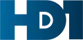 Ancien logo de HD1 du 12 décembre 2012 au 29 janvier 2018.