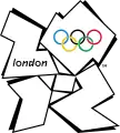 Logo officiel utilisé pour les JO de 2012 (2007-2012).