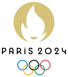 Logo définitif de Paris 2024.