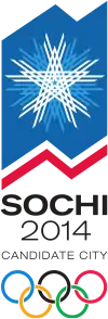 Logo de la candidature de Sotchi pour les JO de 2014.