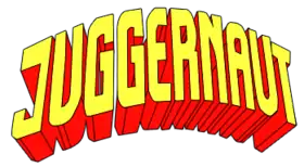 Logo de la série de comic books Juggernaut.