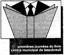 1984 Premier logo des journées du livre de Limoges (qui deviendra Lire à Limoges)