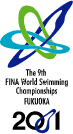 Description de l'image Logo Mondiaux natation Fukuoka 2001.gif.