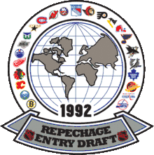 Description de l'image Logo NHL Draft 1992.gif.