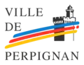 années 80, pré-1993  Logo où figure le Castillet et trois lignes colorées, représentant le ciel et les couleurs catalanes.