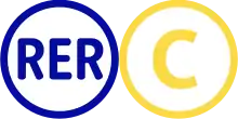 Logo de la ligne du RER C