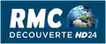 Ancien logo de RMC Découverte du 12 décembre 2012 au 3 décembre 2017.
