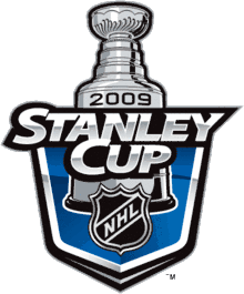 Logo avec la Coupe Stanley et les mots "Stanley Cup 2009"