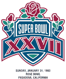 Description de l'image Logo Super Bowl XXVII.gif.