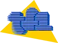 Ancien logo du Groupe TF1 du 6 avril 1987 au 2 février 1990.