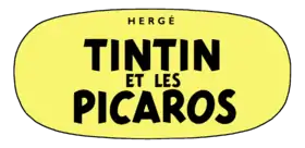 Titre de l'album Tintin et les Picaros