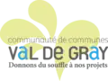Blason de Communauté de communes Val de Gray
