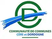 Blason de Communauté de communes Cère et Dordogne